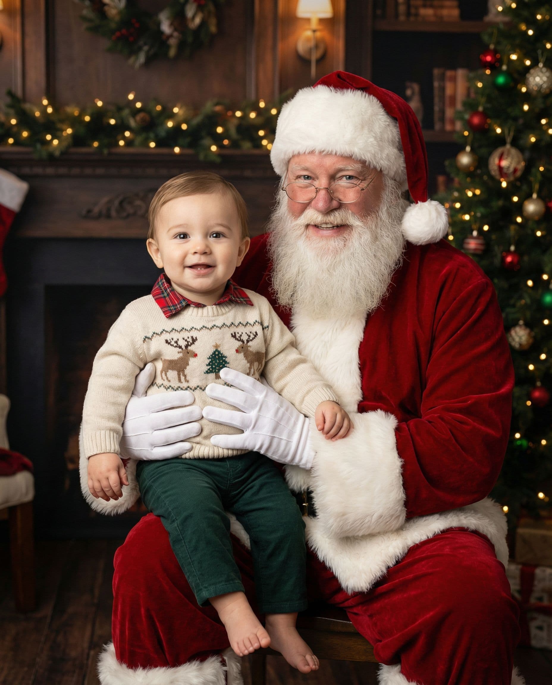 AI Santa photo example 6