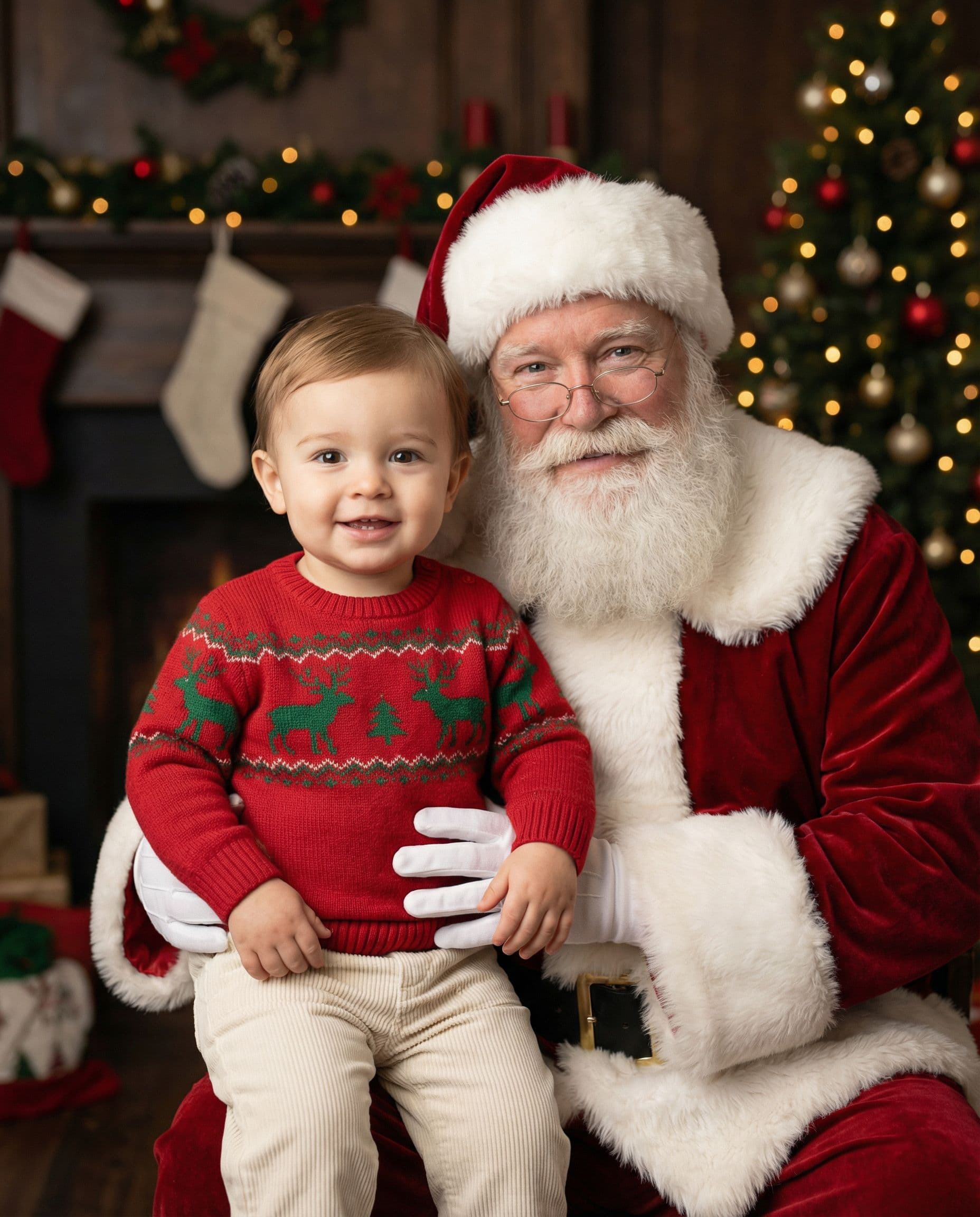 AI Santa photo example 4