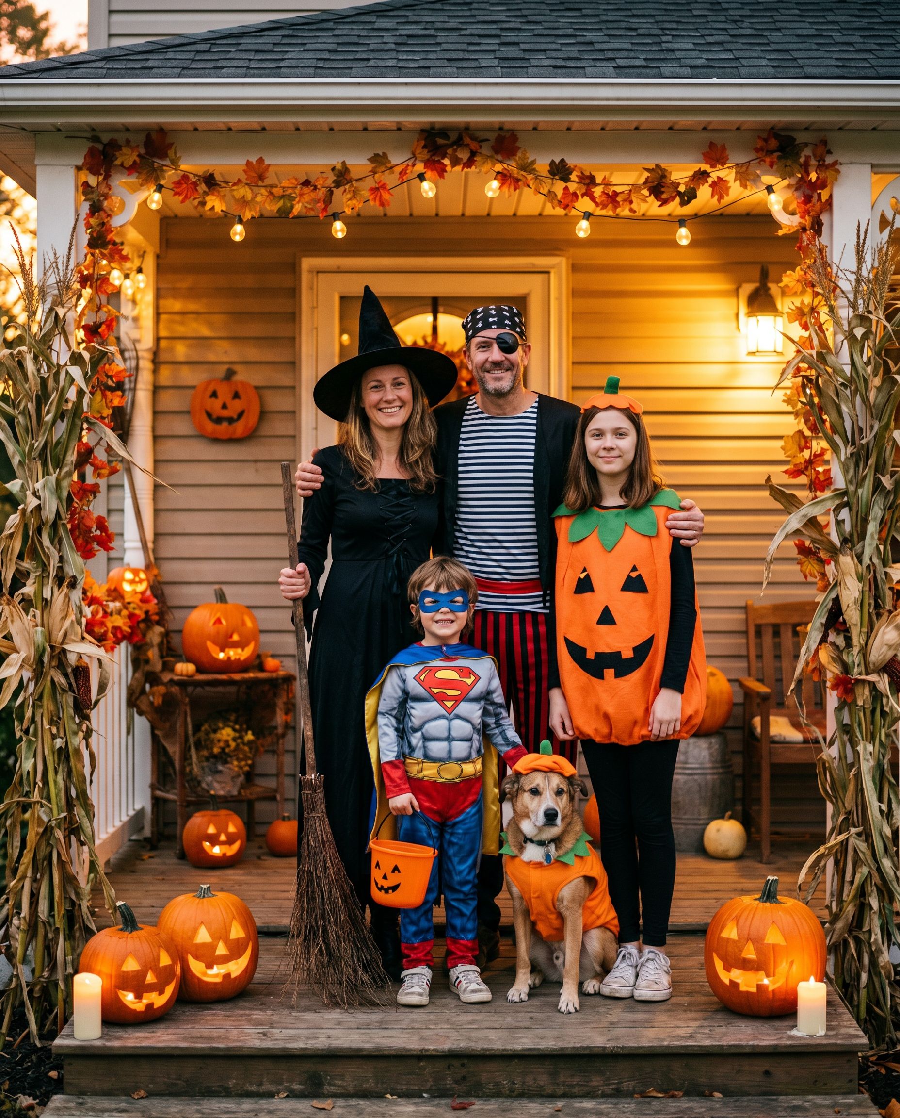 Halloween AI photoshoot example