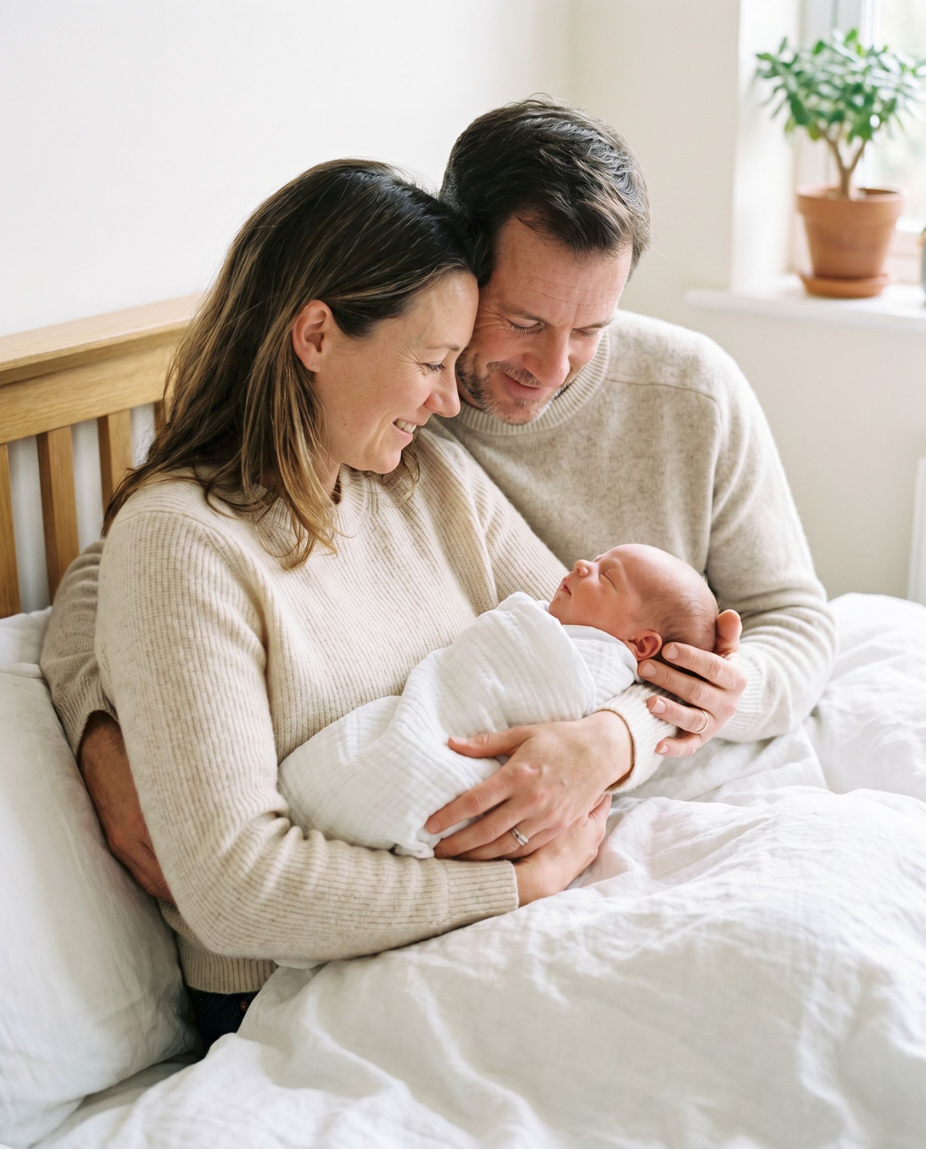 Newborn AI photoshoot example